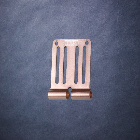 KNICKS ニックス ALU-15-PG アルミ削り出し 一部削り出し ベルトループ ピンクゴールド 腰袋 パーツ カスタム