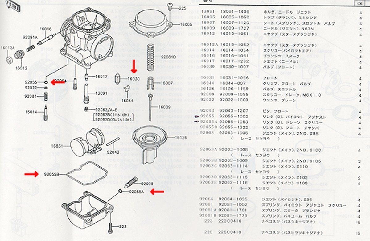専用再出品 新品 CAB-CV-FULL ゼファー400・χ・750 CVキャブレターリペア