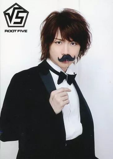 中古】コレクションカード(男性) ROOT FIVE/ぽこた/タキシード・髭/CD