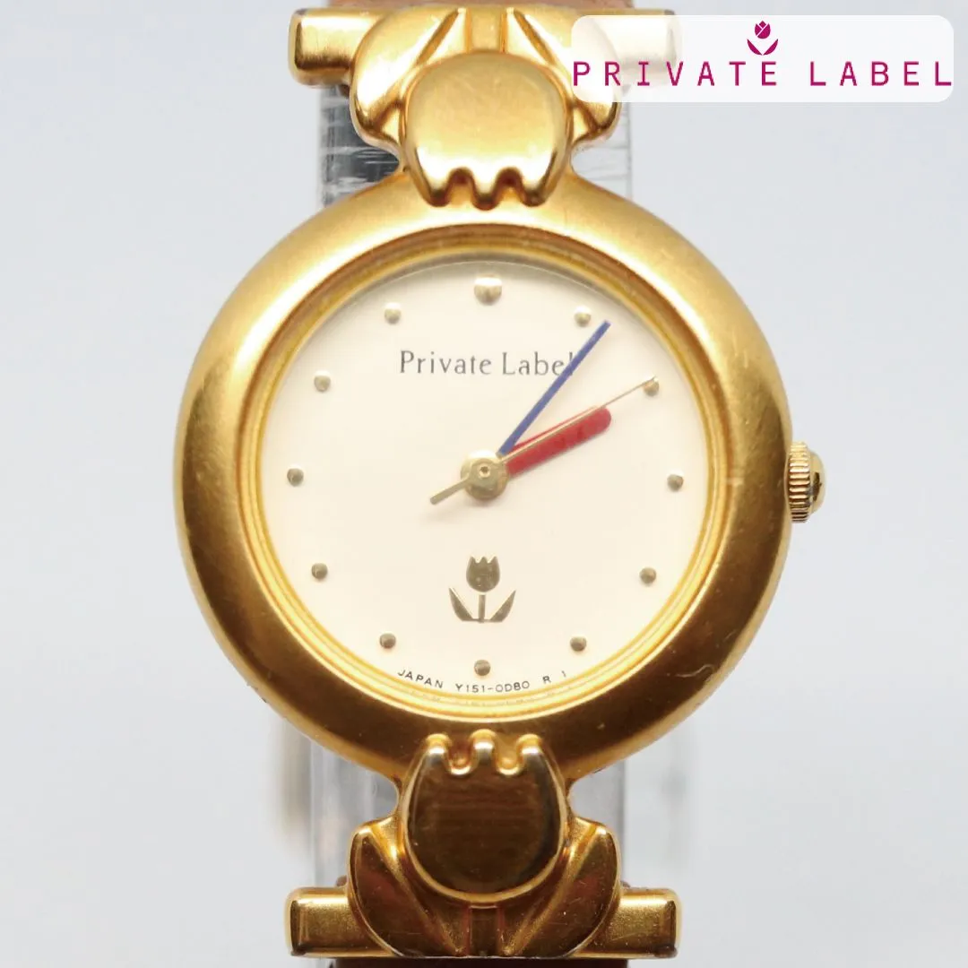 稼働品】PRIVATE LABEL プライベートレーベル 腕時計 レディス