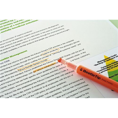  まとめ コクヨ スリーウェイ蛍光マーカー ビートルティップ ピンク PML 301 P 蛍光ペン マーカー 蛍光ペン