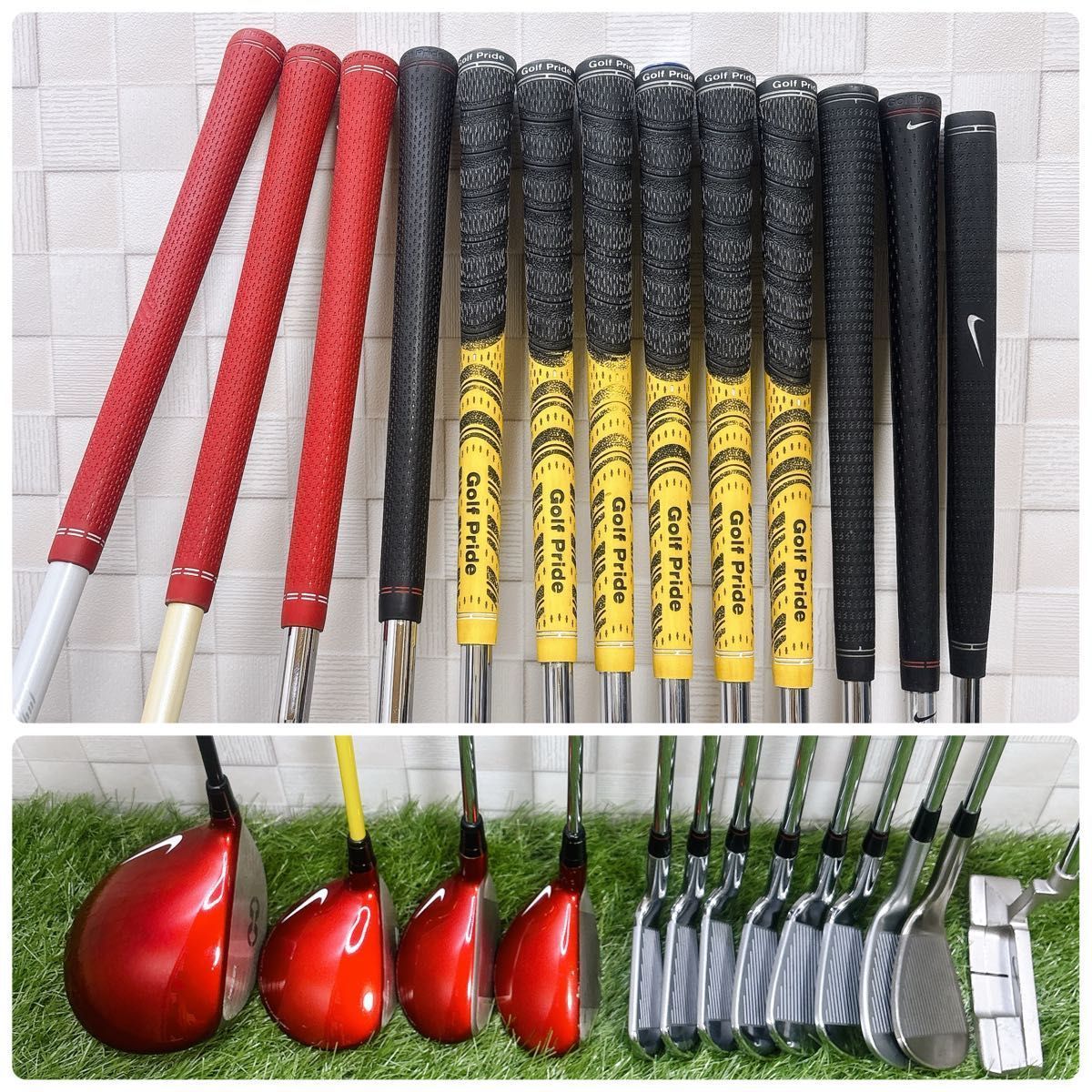 NIKE - ナイキ VRS COVERT2.0 メンズゴルフセット バッグ付 右 13本 S NIKE - ナイキ VRS COVERT2.0 メンズゴルフセット バッグ付 右