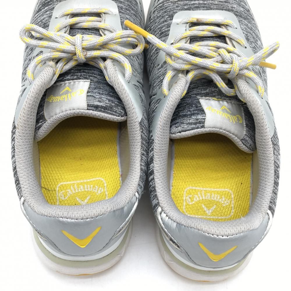 Callaway ゴルフ用スポーツシューズ グレーレディース 24.5cm 軽量 Callaway Golf - CALLAWAY キャロウェイ レディース BOA ゴルフ