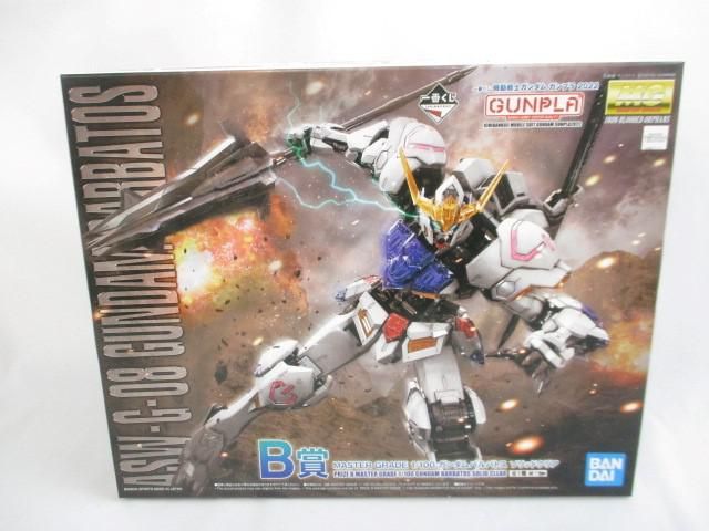 未組立 プラモデル MG 1|100 ガンダムバルバトス ソリッドクリア 一番くじ B賞