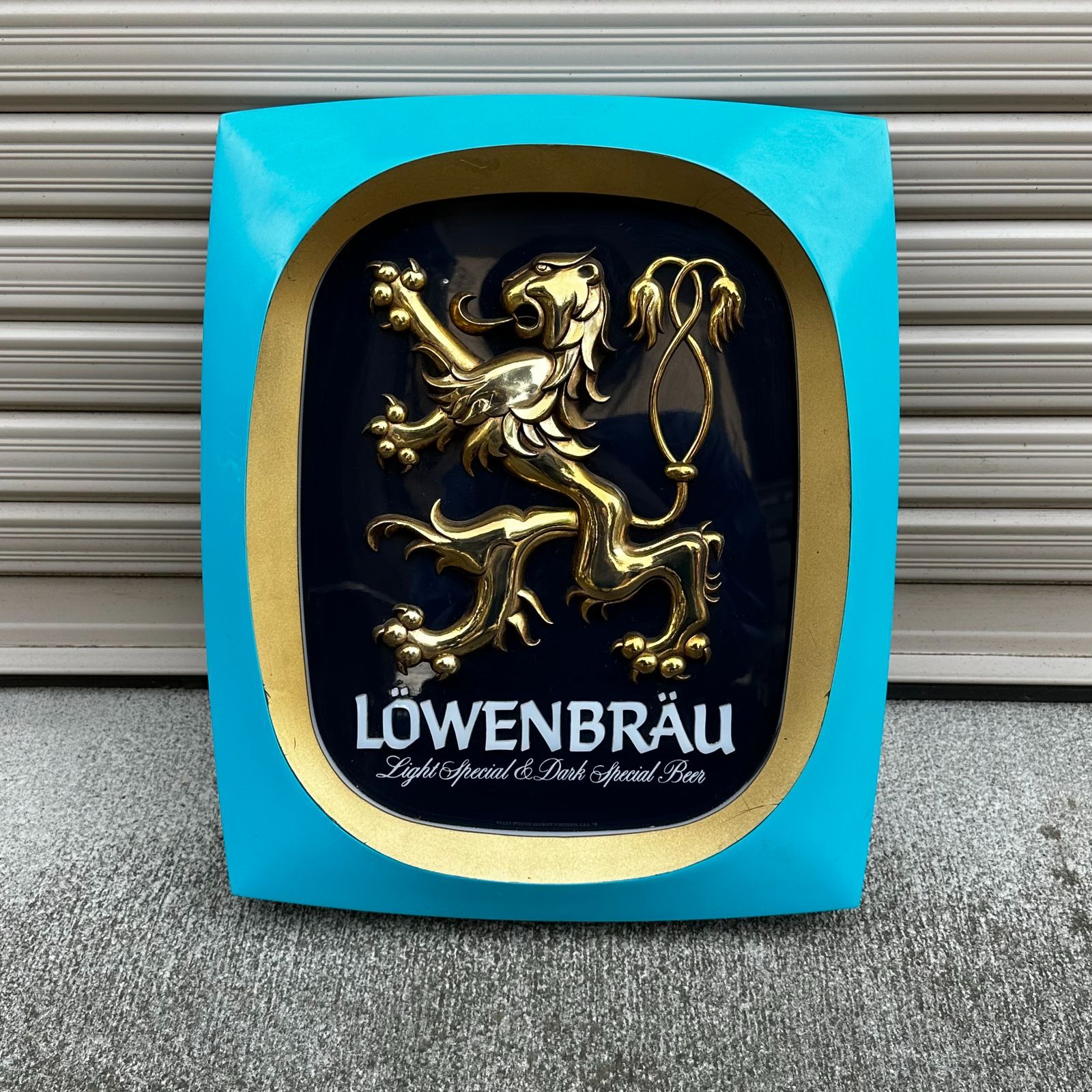 LÖWENBRÄU レーベンブロイ ライトサイン 1980年代
