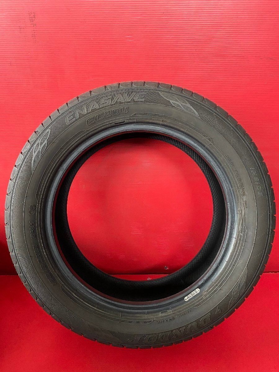 中古サマータイヤ【185/60R15 DUNLOP EC204】 4本SET - メルカリ
