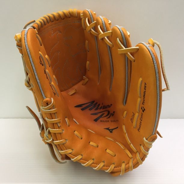 中古品 ミズノ mizuno ミズノプロ 軟式 投手用グローブ 1AJGR22101