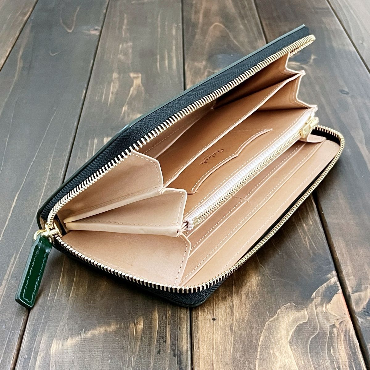 CORDVAN レーデルオガワ コードバン 新喜皮革 グリーン 長財布 NEXPOTALLINN_EU