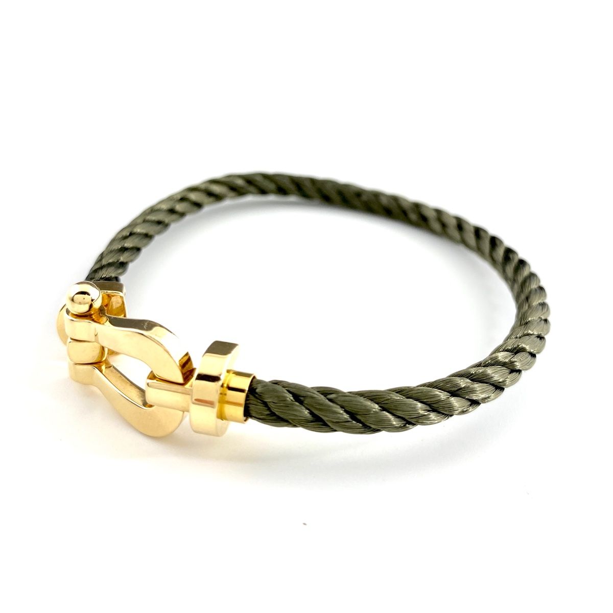 フレッド FRED フォース10 ブレスレット YG イエローゴールド 