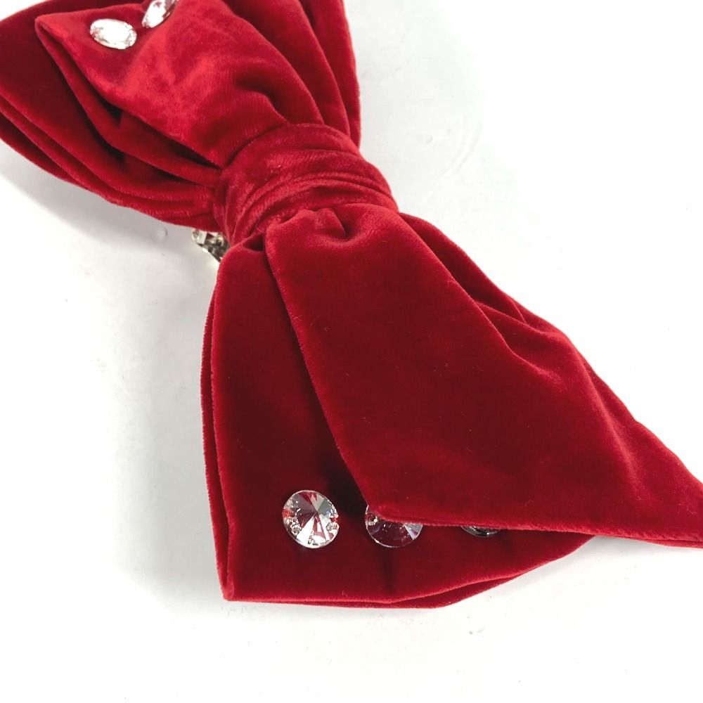 MIUMIU ミュウミュウ バレッタ リボン りぼん ベロア - メルカリ