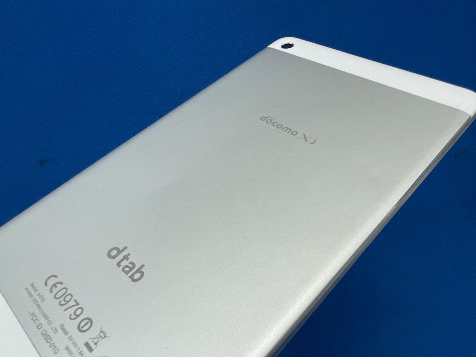 docomo/ドコモ dtab タブレット d-01G ホワイト シルバー 16GB