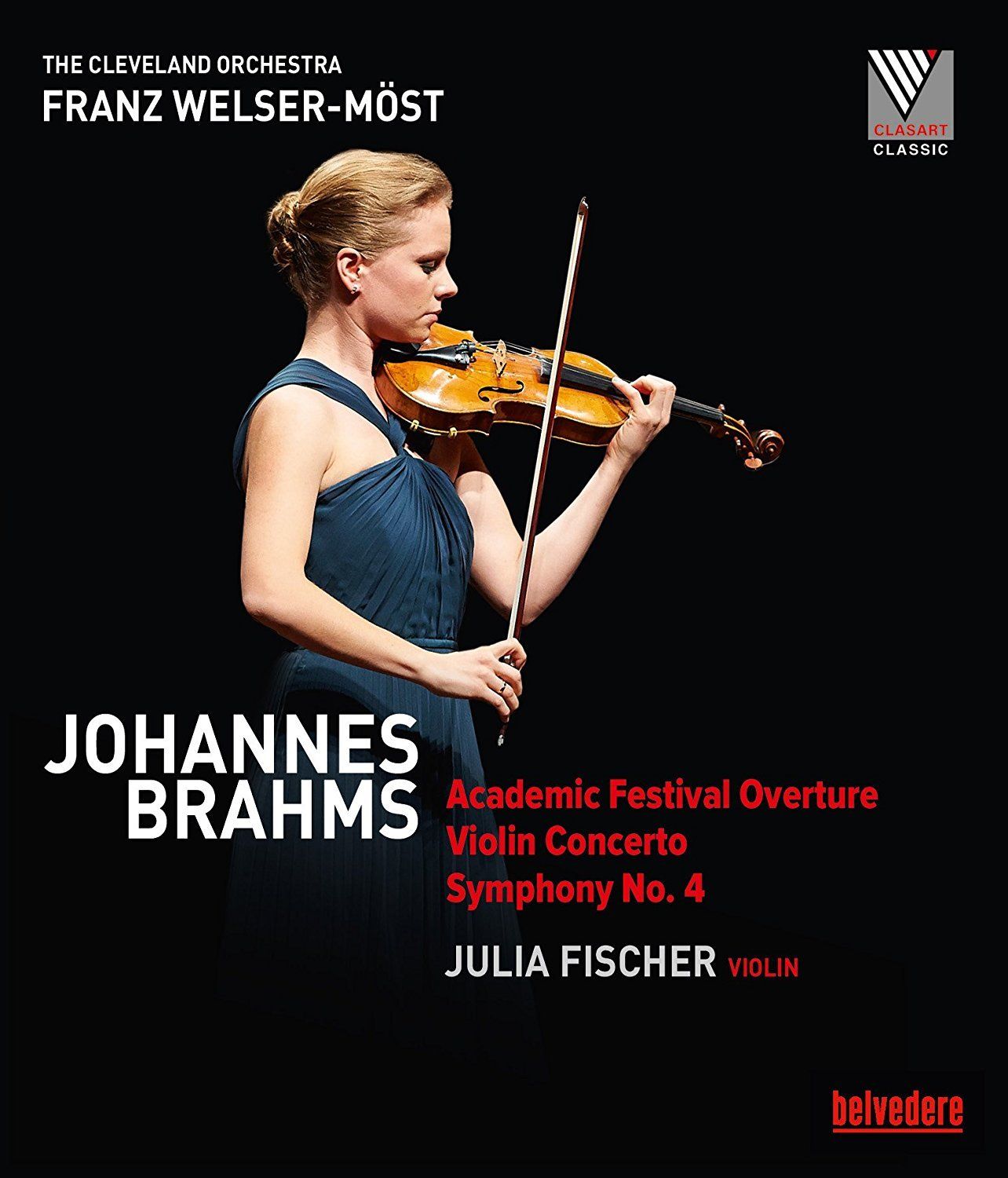 Johannes Brahms Academic Festival Overture Violin Concerto Symphony