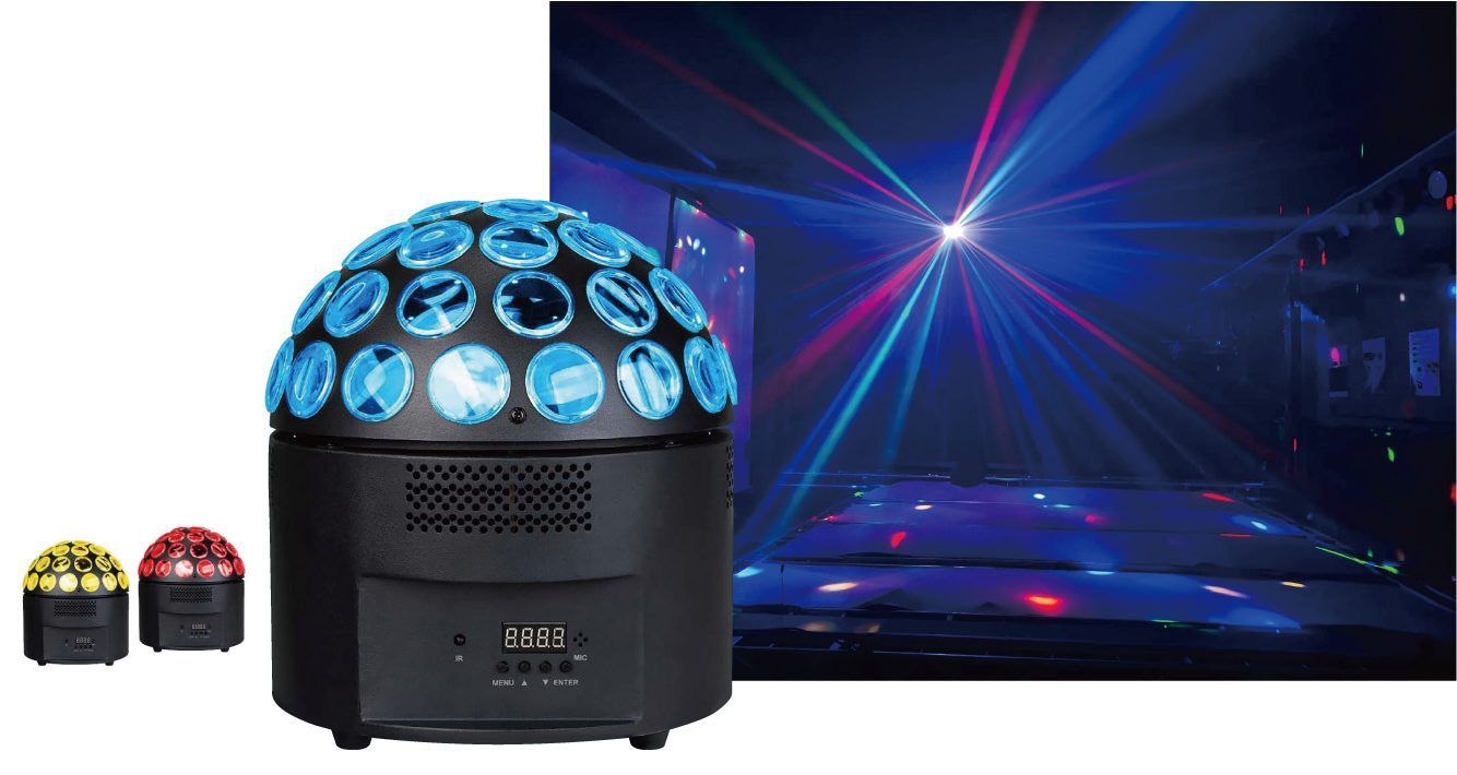 e-lite STAR FLARE スター フ ハイパワーエフェクトライト LEDエフェクトライト 5素子搭載 パーティー会場やクラブ イベントなど に イーライト イースペック