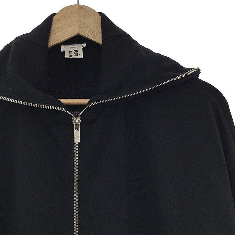 noir kei ninomiya / ノワールケイニノミヤ | 2022AW | 変形 セーラーカラー ジップアップ スウェット | L | ブラック | レディース noir kei ninomiya / ノワールケイニノミヤ | 2022AW | 変形 セーラー