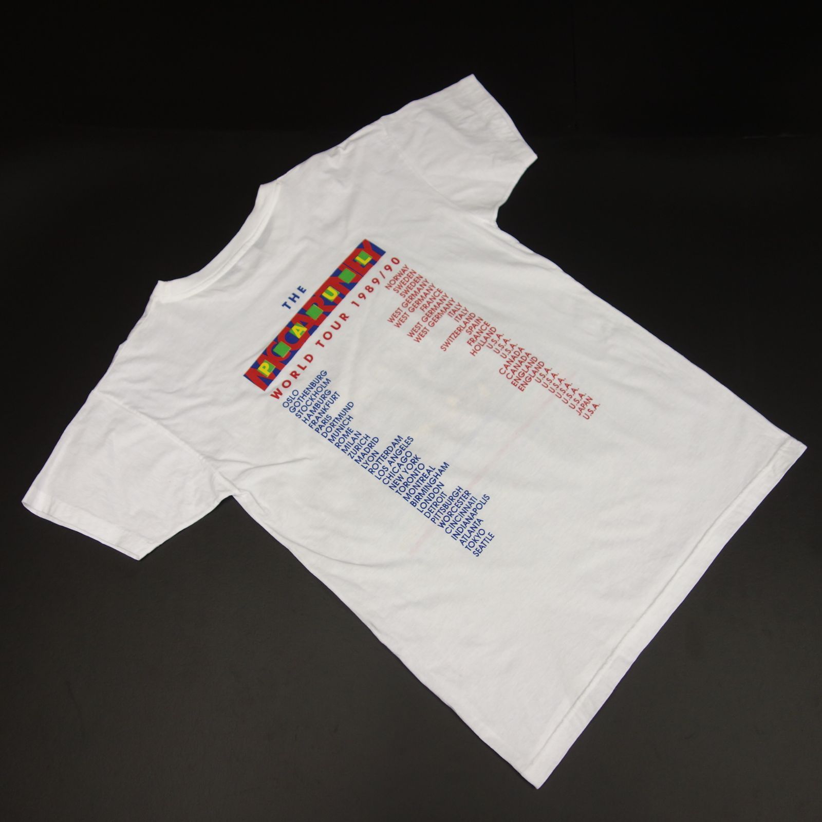80s VINTAGE ポールマッカートニー プリントTシャツ 半袖 ビートルズ