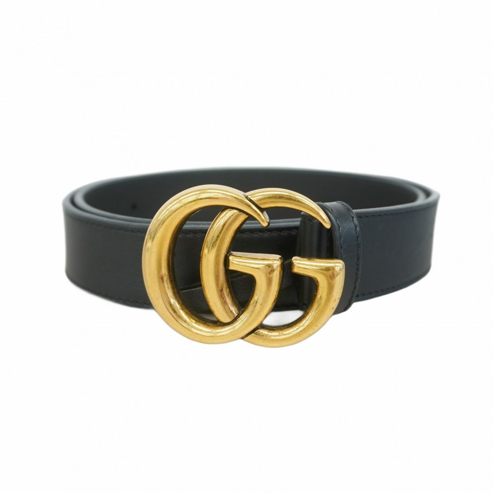 グッチ Gucci グッチ ベルト 414516 レザー ブラック メンズ