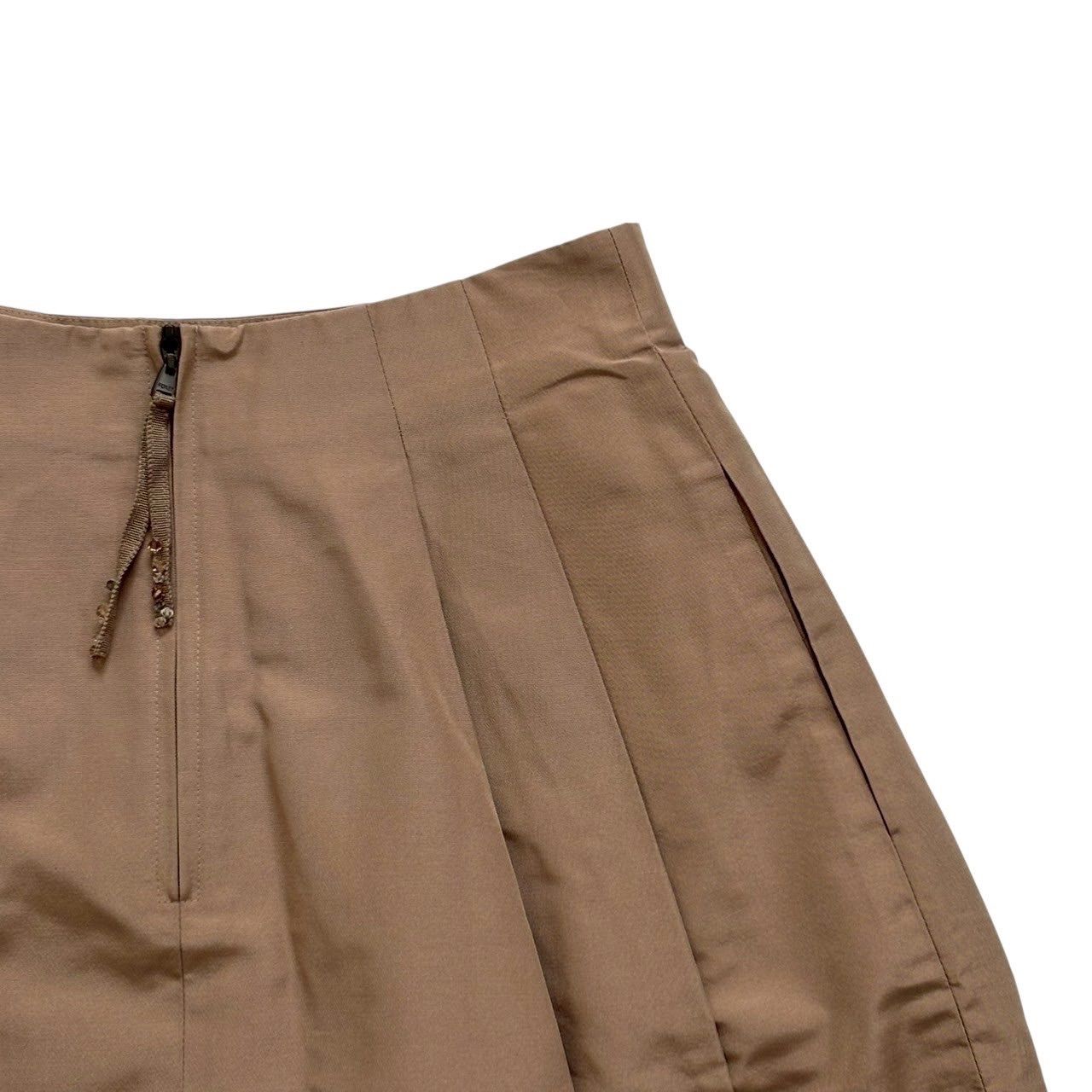 フォクシー FOXEY キルティングスカート 茶 サイズ38 フォクシー