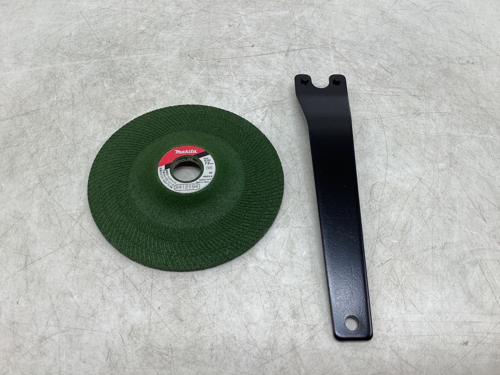 高速型ボディ角度付100ミリディスクグラインダ