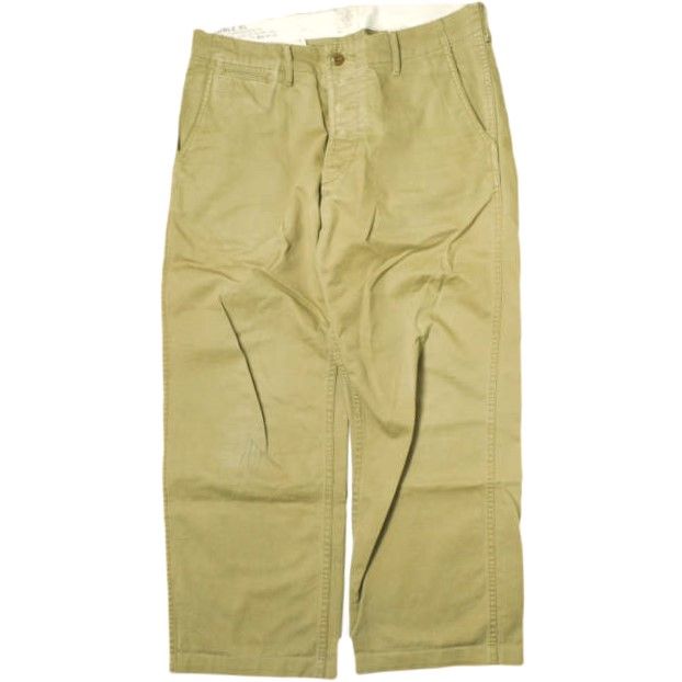 RRL　オフィサーズチノパン【28×30】ベージュ　硬めコットン　ラルフローレン RRL オフィサーズチノパン【28×30】ベージュ 硬めコットン ラルフ