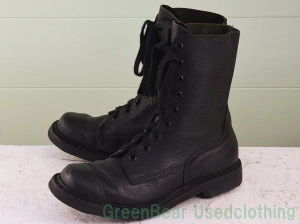W463 ビンテージ RUGAK フランス軍ブーツ 良い味 黒 ブラック メンズ 27cm