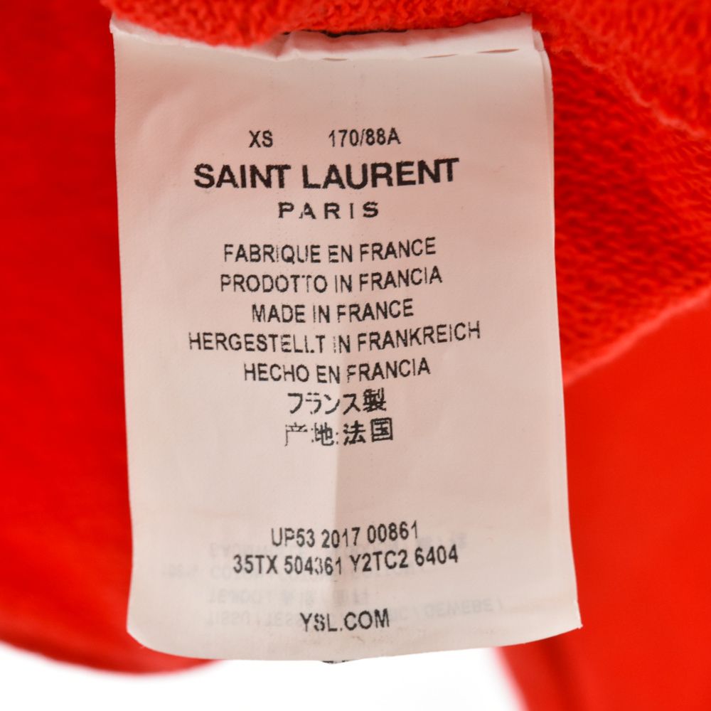 SAINT LAURENT PARIS (サンローランパリ) 18SS フロントロゴ刺繍 