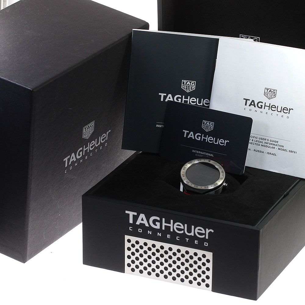 タグホイヤー TAG HEUER SBF818001 コネクテッドウォッチ モジュラー41  