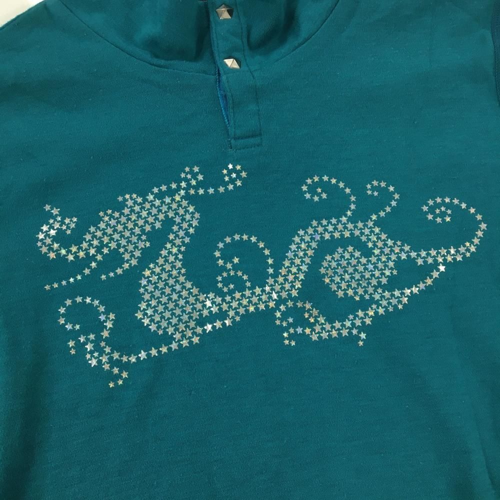 ダンスウィズドラゴン　長袖ハイネック ダンスウィズドラゴン 長袖ハイネックシャツ ピンク×グレー