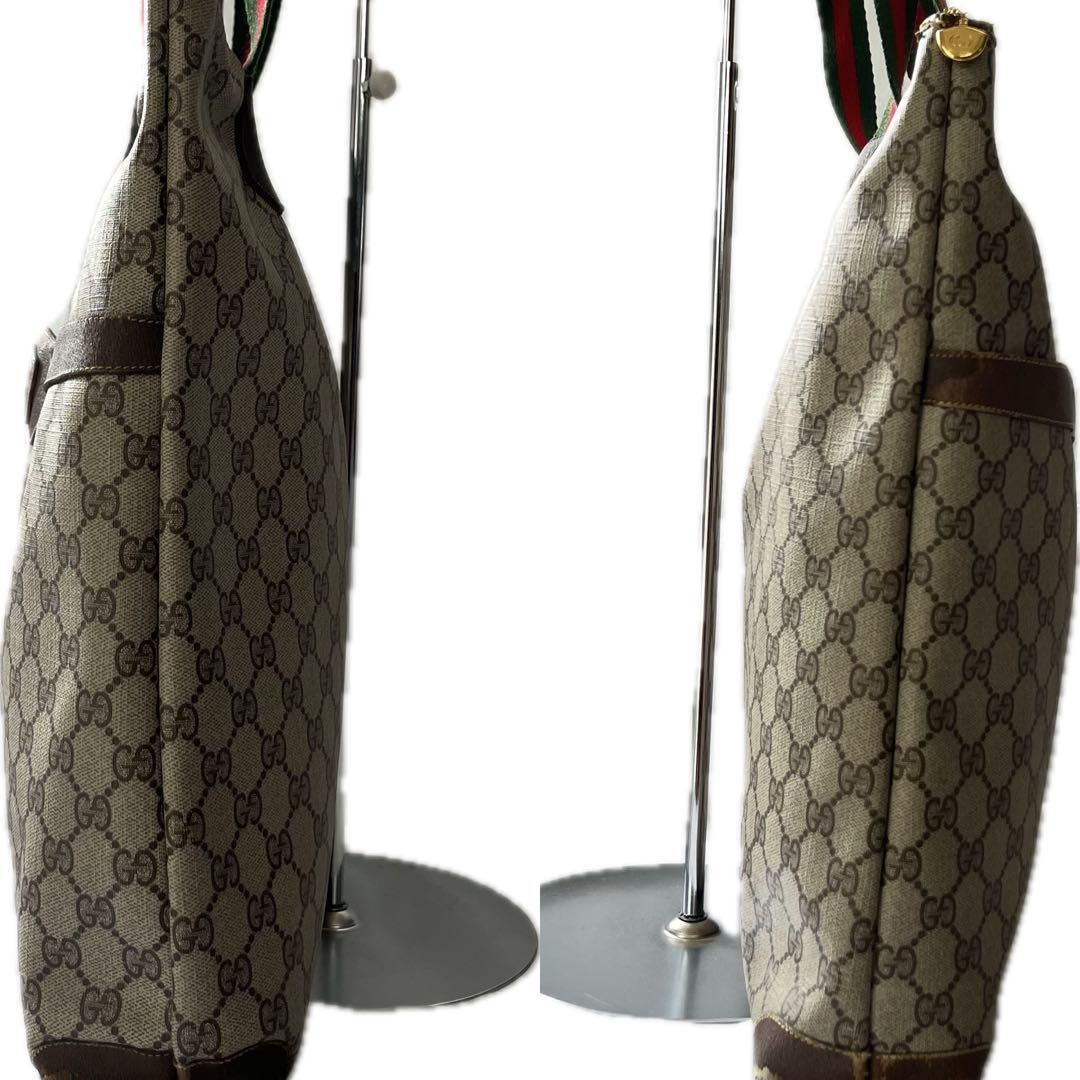 ビンテージ】GUCCI オールドグッチ GGスプリーム シェリーライン