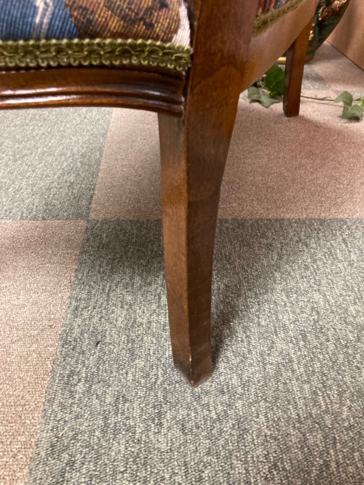 新品展示品】ドールチェア イタリア製 テディベア柄 チャイルドチェア