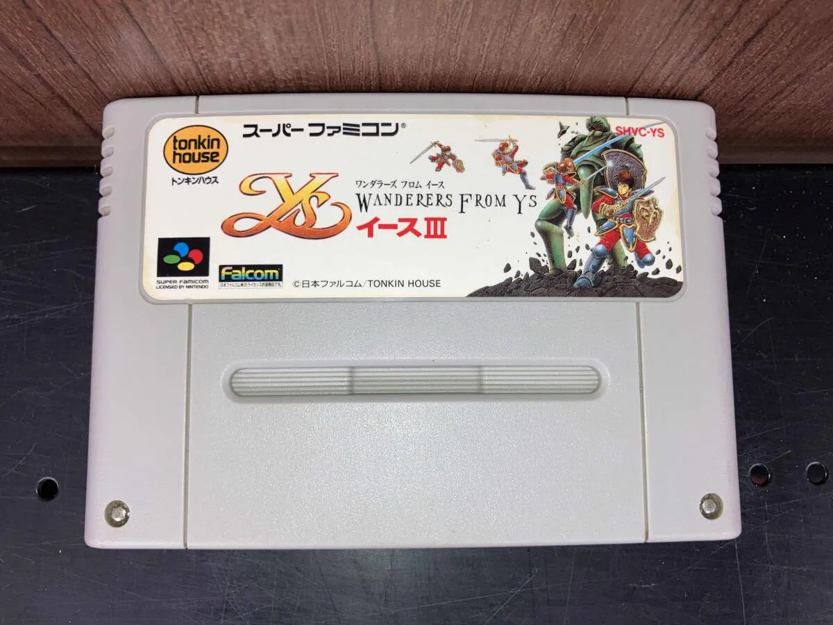 送料無料♪ 59 超激レア♪ 未使用新品♪ イースIII ファミコンソフト