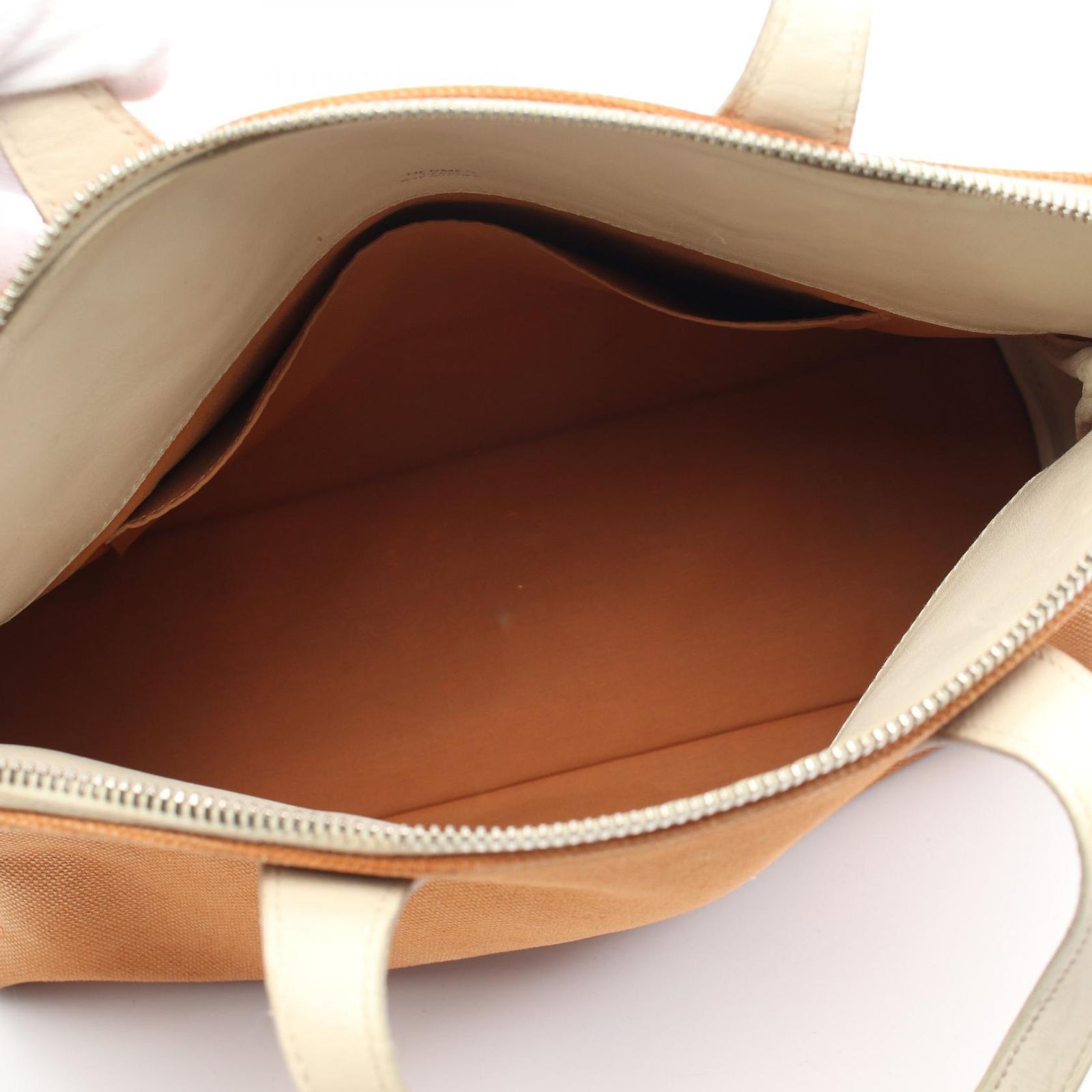 エルメス HERMES ハンドバッグ サック イブーPM ｵﾚﾝｼﾞ/J刻 ブラウン系 