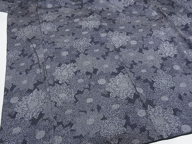 人間国宝 中村勇二郎 江戸小紋 四季の花 人間国宝 中村勇二郎 江戸小紋