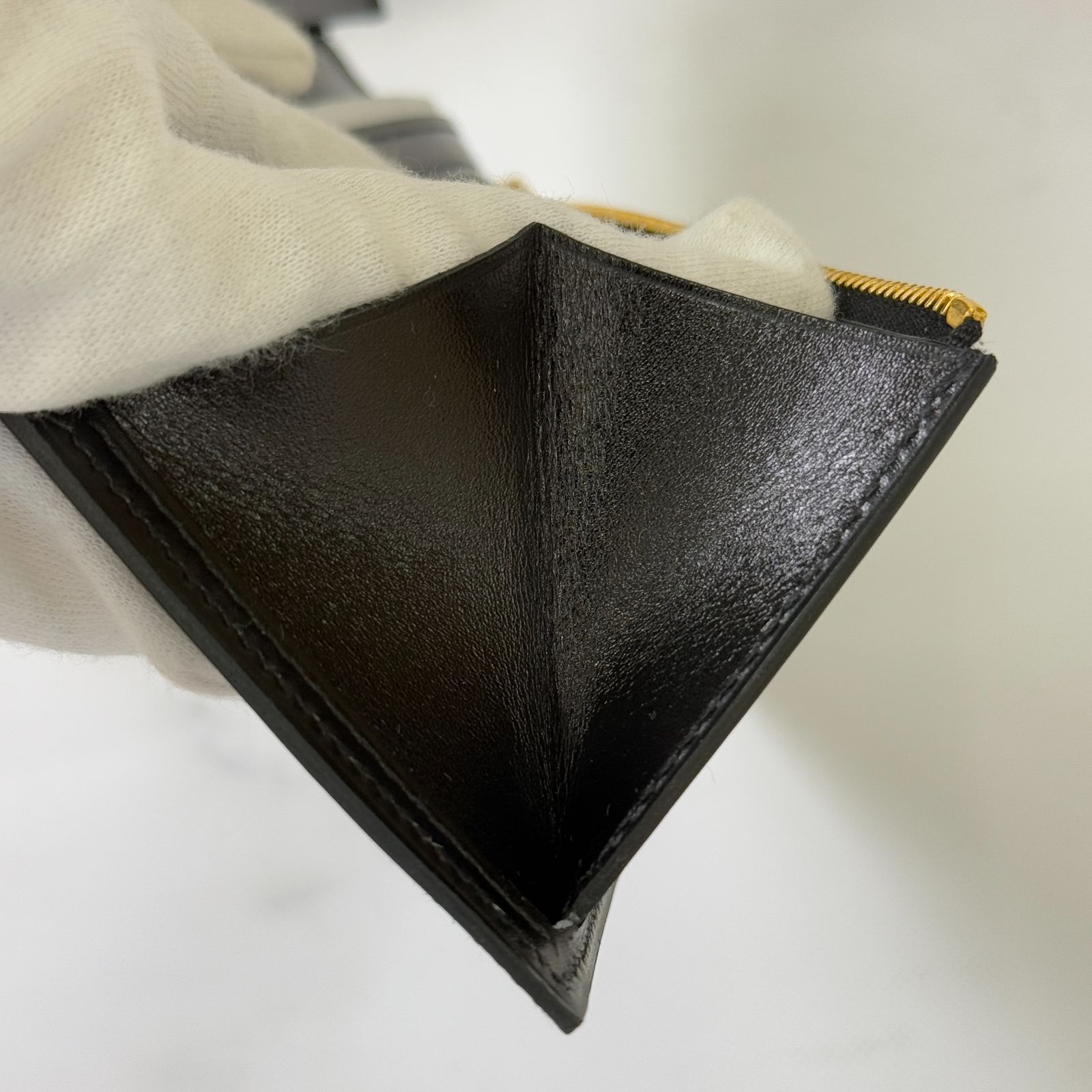 鑑定済み【 新品未使用 】エルメス 《 ベアン 》 ブラック ゴールド