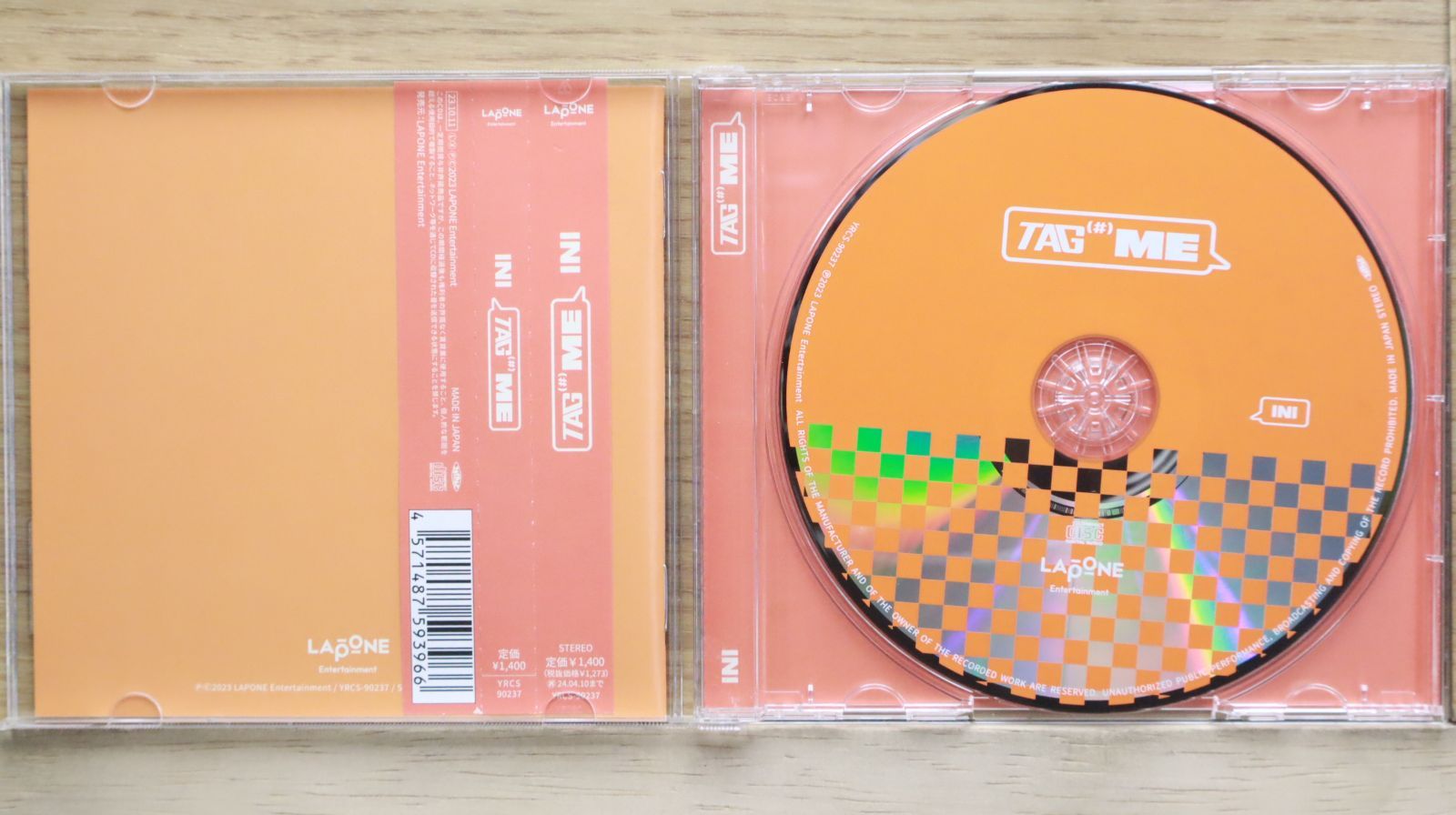 【mc】 アイエヌアイ CD 国内盤CD☆アイエヌアイ/INI□ TAG ME(通常盤) 【YRCS90237
