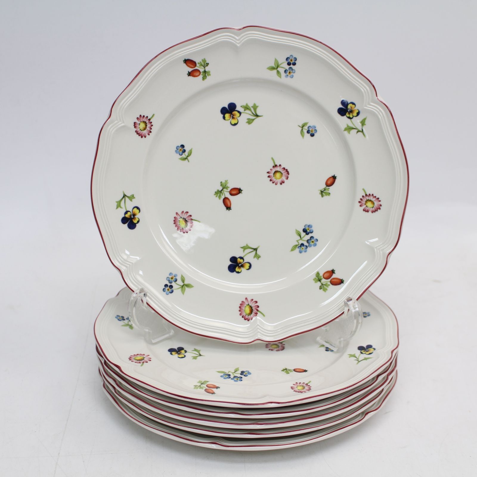 IS407)【6枚セット/美品】ビレロイ＆ボッホ Villeroy＆Boch プチ