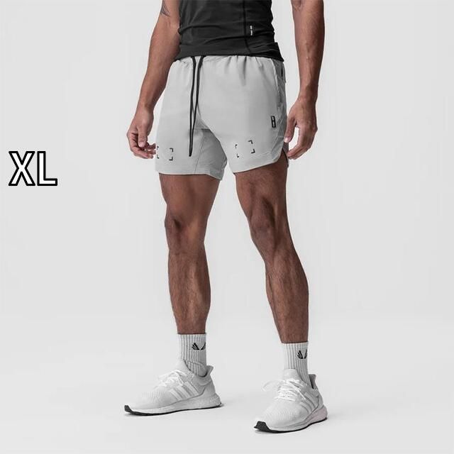 [XL]春 コーデ メンズ 用 服 シンプル ファッション オシャレ 大人 かっこいい 紳士服 アメリカン パンツ 伸縮性 ストレッチ ランニング 速乾 夏  カジュアル 通勤スタイル 重ね着コーデ ゆっ