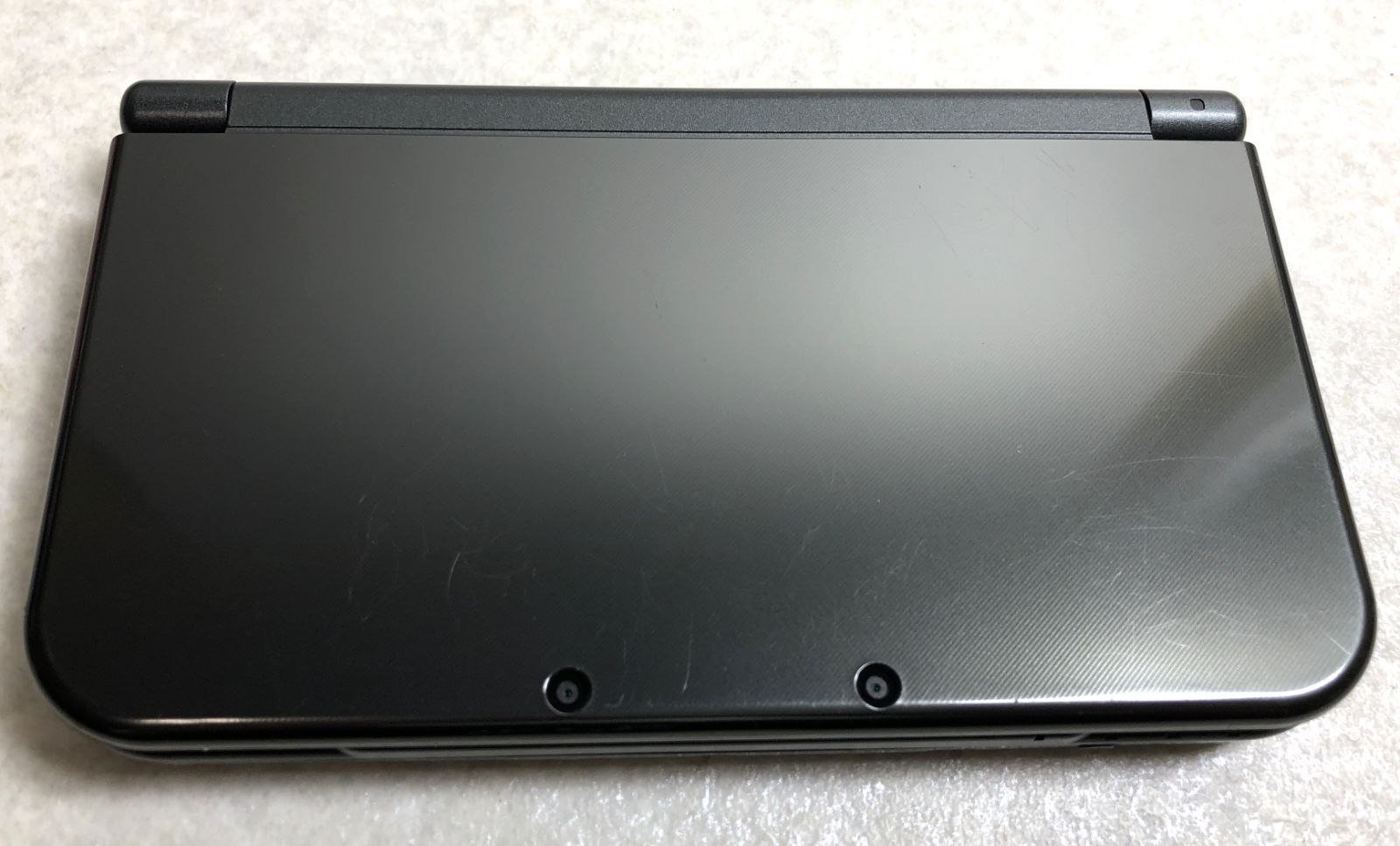 DH1348 動作 済 New 3DS LL 本体 メタリックブラック RED-001 ニンテンドー