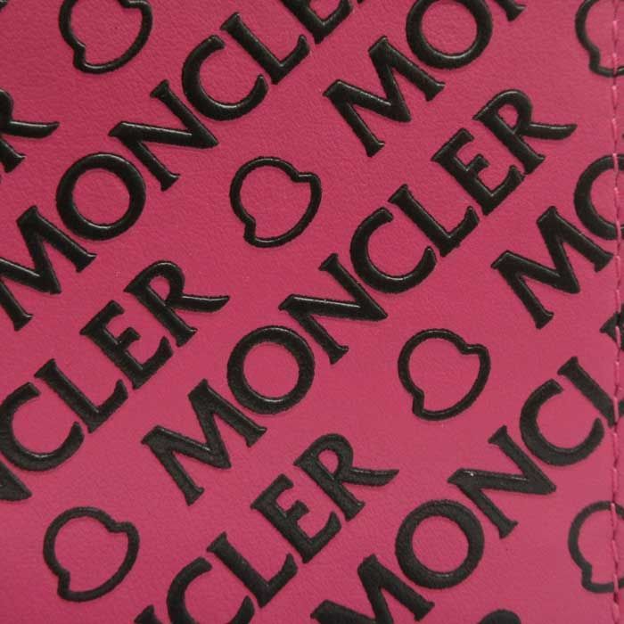 モンクレール カードケース MONCLER ロゴ ネックストラップ付 カード  