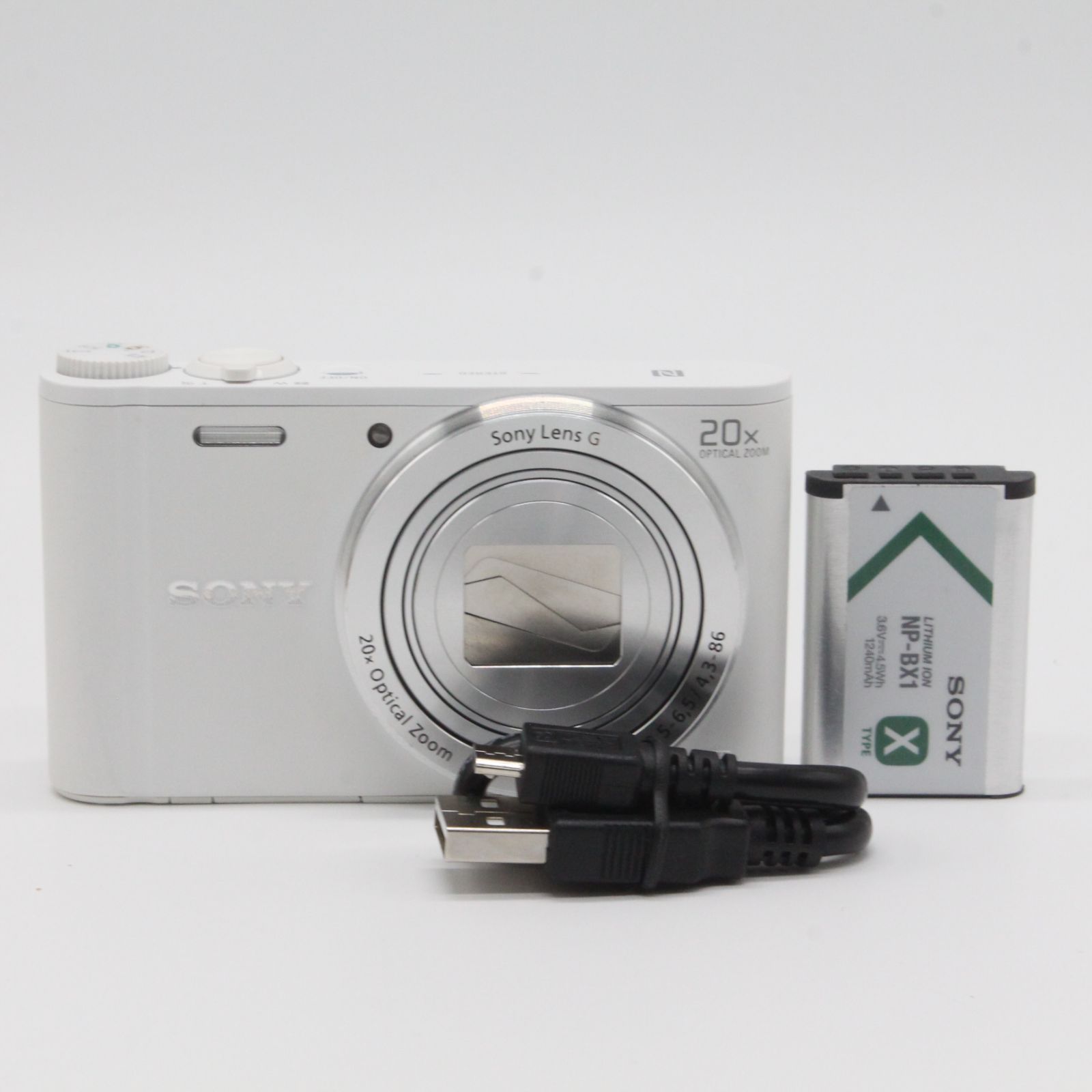 実用品 SONY DSC-WX350 ホワイト