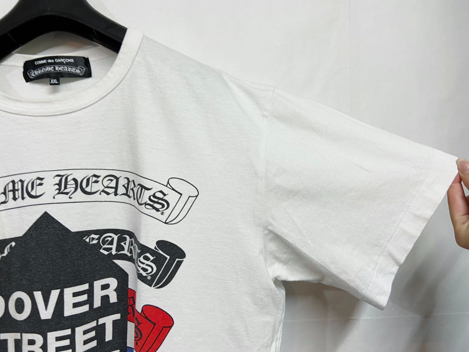 コムデギャルソン クロムハーツ ドーバーストリートマーケット限定Tシャツ CHROME HEARTS COMME des GARCONS × コムデギャルソン×クロム