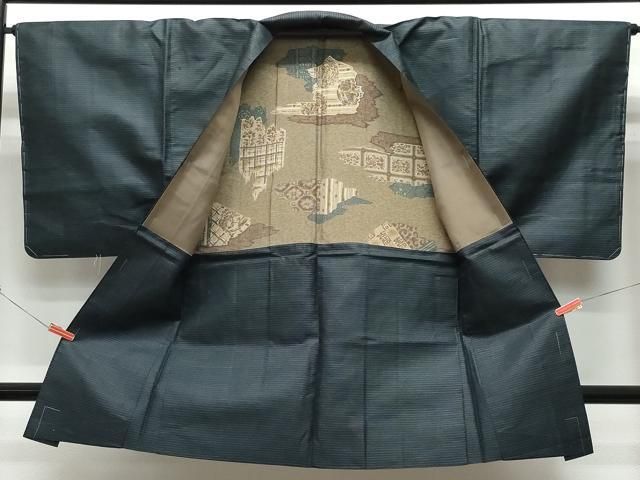 平和屋着物●男性　紬　アンサンブル　亀甲柄　正絹　逸品　CAAR8295vf 平和屋着物○男性 紬 アンサンブル 亀甲柄 正絹 逸品 CAAR8295vf