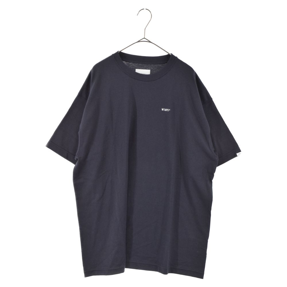 WTAPS (ダブルタップス) 23SS DESIGN 01/SS/CTPL COLLEGE TEE 231ATDT-CSM28 胸刺繍 半袖Tシャツ  ネイビー - メルカリ