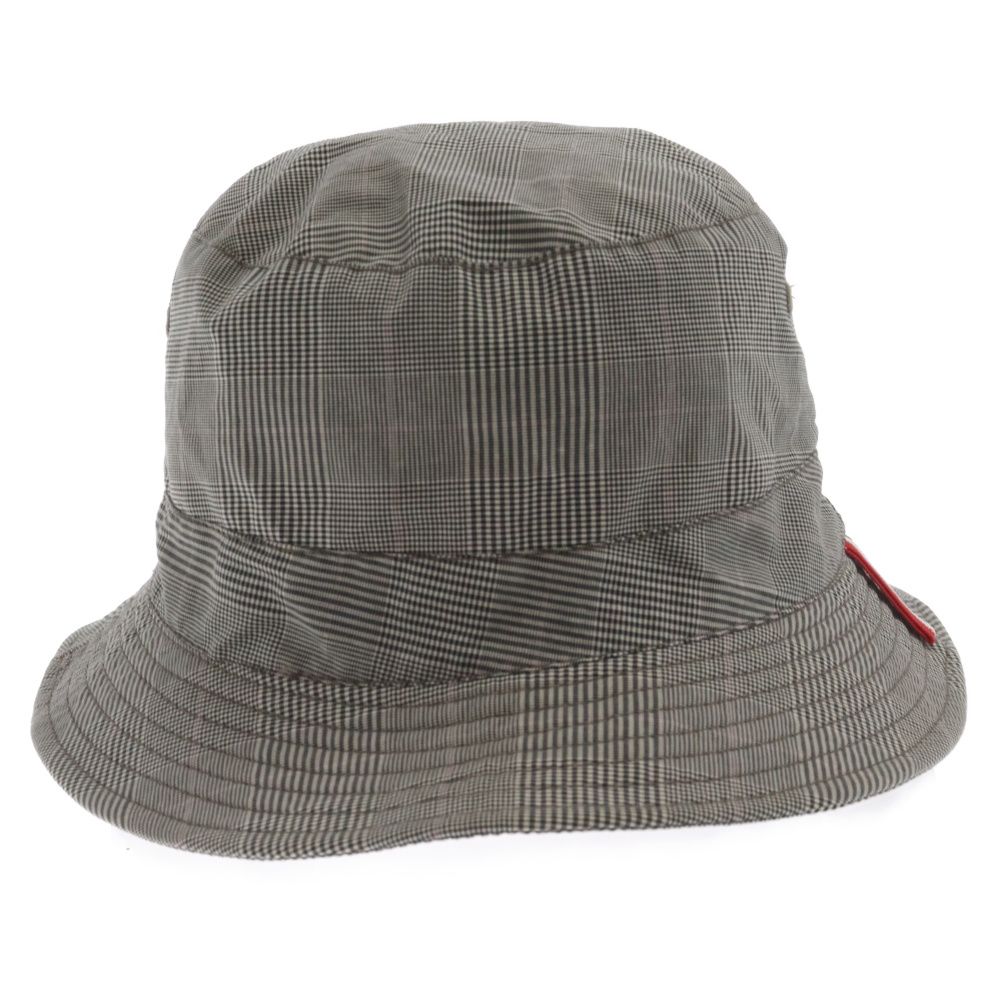 モンクレールガムブルー　バケットハット MONCLER GAMME BLEU (モンクレール・ガム・ブルー) チェック