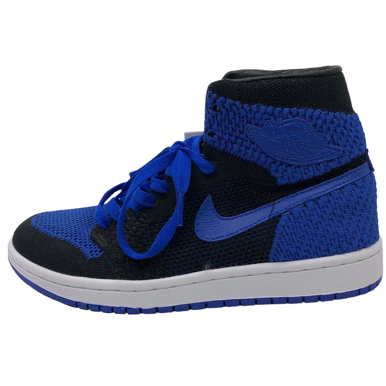 NIKE(ナイキ) AIR JORDAN 1 RETRO HI FLYKNIT/エアジョーダン1レトロハイフライニット 919704-006 25cm  ブルー×ブラック(ロイヤル) 19852017-XC