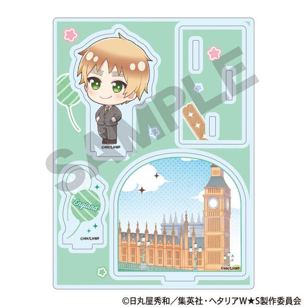 ヘタリア World☆Stars ジオラマアクリルスタンド イギリス ちまにわ
