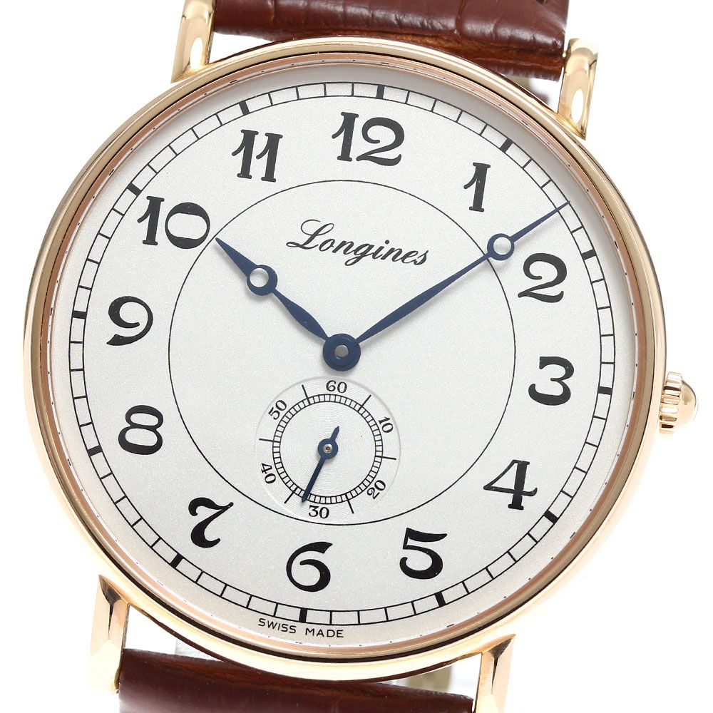 ロンジン LONGINES L4.785.8 プレザンス ヘリテージ K18PG 自動巻き メンズ 箱 保証書付き_905844