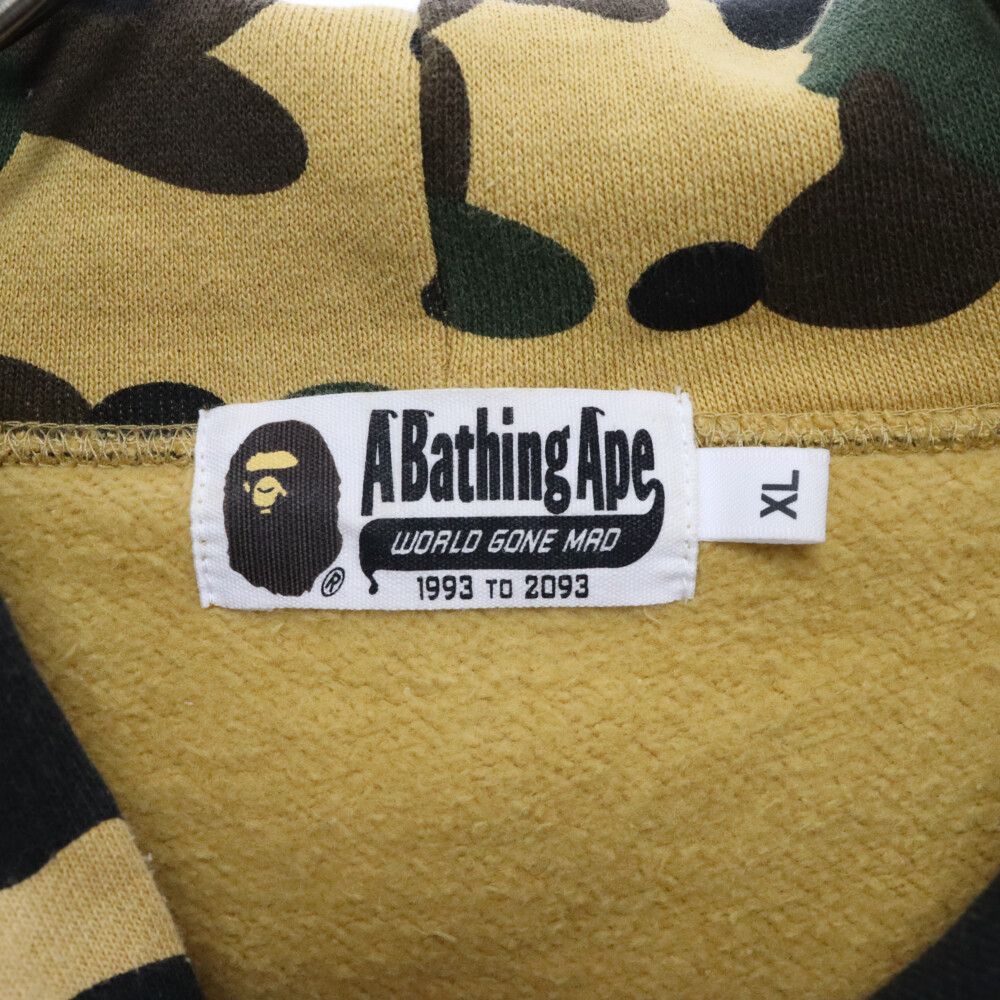 A BATHING APE (アベイシングエイプ) 1STカモカレッジ フーディープル
