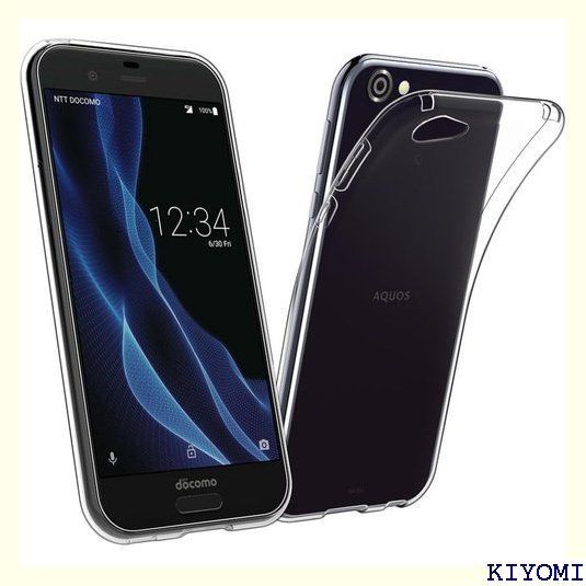 Simpeak AQUOS R 対応 ケース クリア透明 シャープ AQUOS R 適応 保護