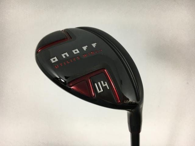ゴルフクラブ ダイワ グローブライド ONOFF ユーティリティ ウィングス 赤 AKA 2025 スムースキックMP-522U U4 14日間返品OK