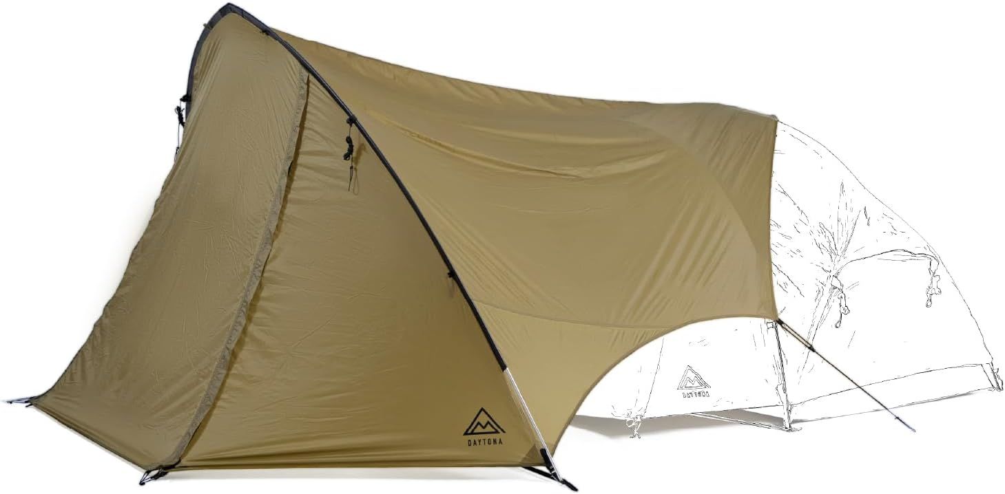 デイトナ(Daytona) neGla(ネグラ) バイク用 タープ 1人テント用 後付け